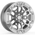 Skill Wheels SV145 9x20 6x139,7 ET19 77,8 графит + полированный обод
