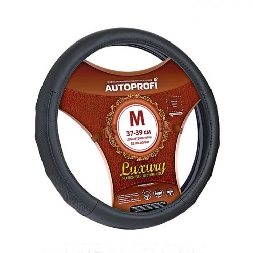 Autoprofi AP-1030 BK/BK (M) M 37—39 см кожа черный
