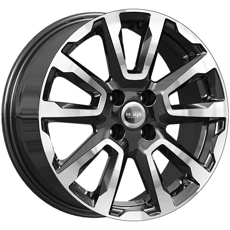 Изображение 6,5x16 4x100 ET43 60,1 Алмаз черный №1